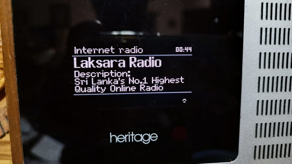 Laksara Radio on Internet Radio Unit